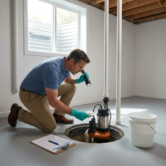 sump pump maintenance schedule Alabama - quarterly and annual tasks