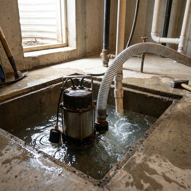 submersible sump pump Delaware - how submersible pumps work